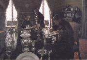 Gustave Caillebotte Luncheon (nn02) oil on canvas